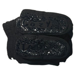 Black Full-length Sweatpants w/ Silicone Grips