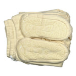 Creme Full-length Sweatpants w/ Silicone Grips